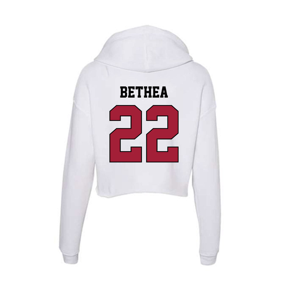 St. Joe's - NCAA Women's Basketball : Kaylinn Bethea - Women's Crop Fleece Hoodie-1