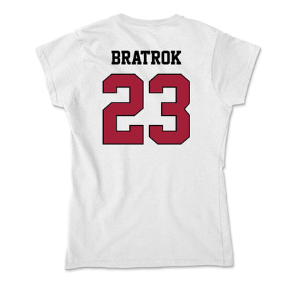 St. Joe's - NCAA Men's Soccer : Vegard Bratrok - Soft Style Women’s T-Shirt-1