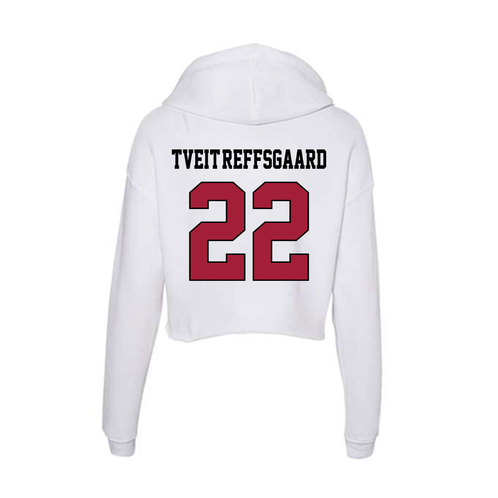 St. Joe's - NCAA Men's Soccer : Herman Tveit-Reffsgaard - Women's Crop Fleece Hoodie-1