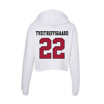 St. Joe's - NCAA Men's Soccer : Herman Tveit-Reffsgaard - Women's Crop Fleece Hoodie-1