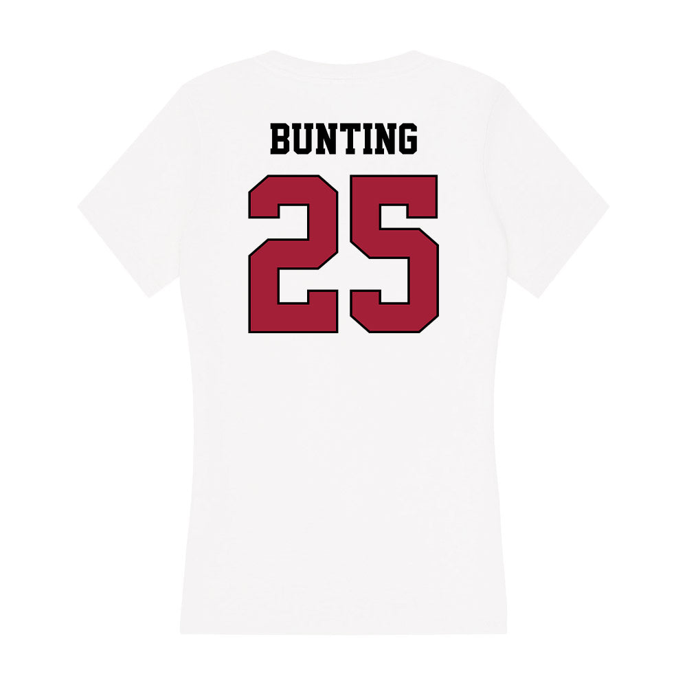 St. Joe's - NCAA Men's Soccer : Nate Bunting - Women's V-Neck T-Shirt-1