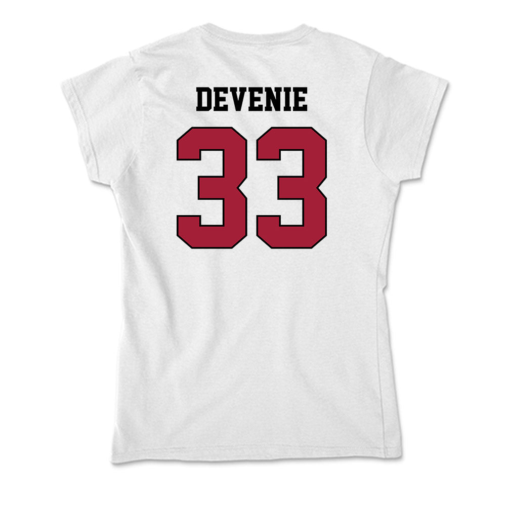 St. Joe's - NCAA Women's Basketball : Emi Devenie - Soft Style Women’s T-Shirt-1