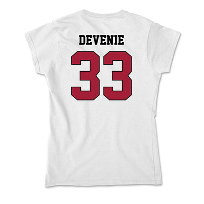 St. Joe's - NCAA Women's Basketball : Emi Devenie - Soft Style Women’s T-Shirt-1