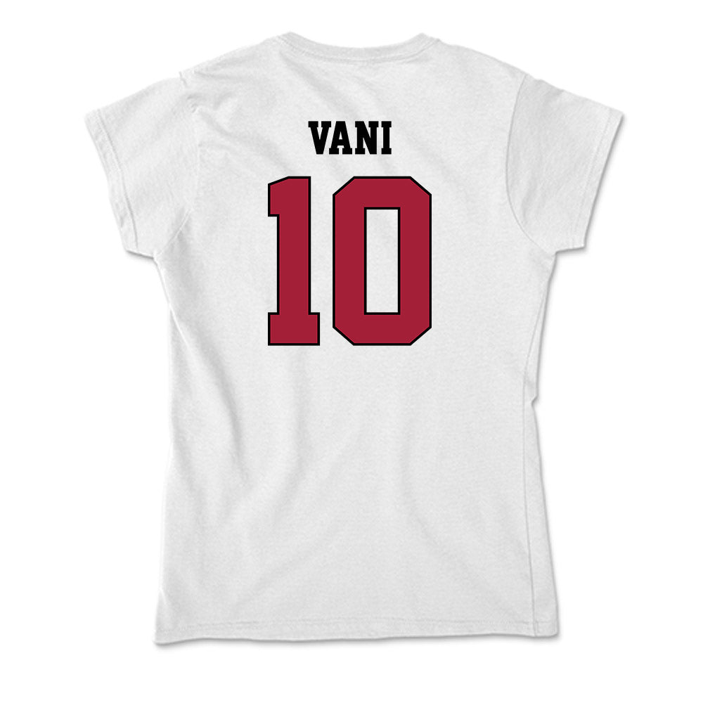 St. Joe's - NCAA Men's Soccer : Patrick Vani - Soft Style Women’s T-Shirt-1
