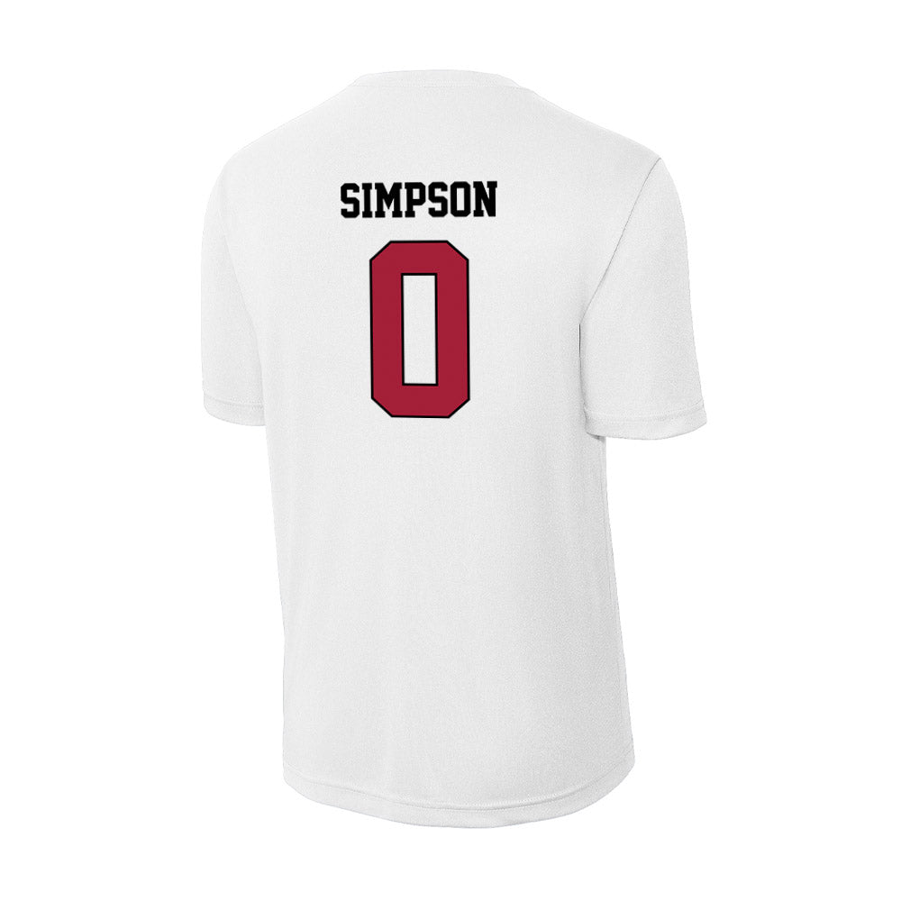 St. Joe's - NCAA Men's Basketball : Derek Simpson - Activewear T-Shirt-1