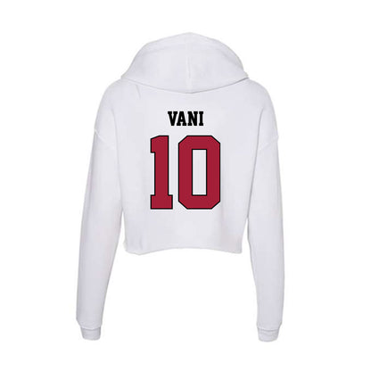 St. Joe's - NCAA Men's Soccer : Patrick Vani - Women's Crop Fleece Hoodie-1