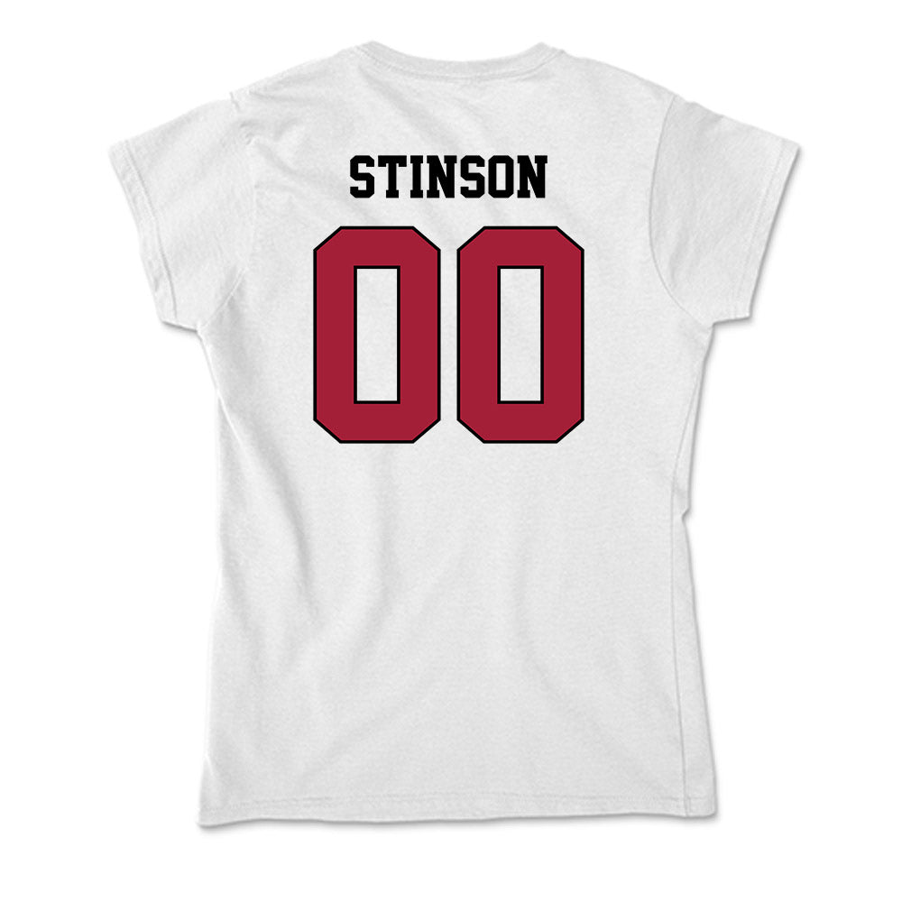 St. Joe's - NCAA Women's Basketball : Faith Stinson - Soft Style Women’s T-Shirt-1