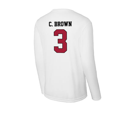 St. Joe's - NCAA Men's Basketball : Cameron Brown - Activewear Long Sleeve T-Shirt-1