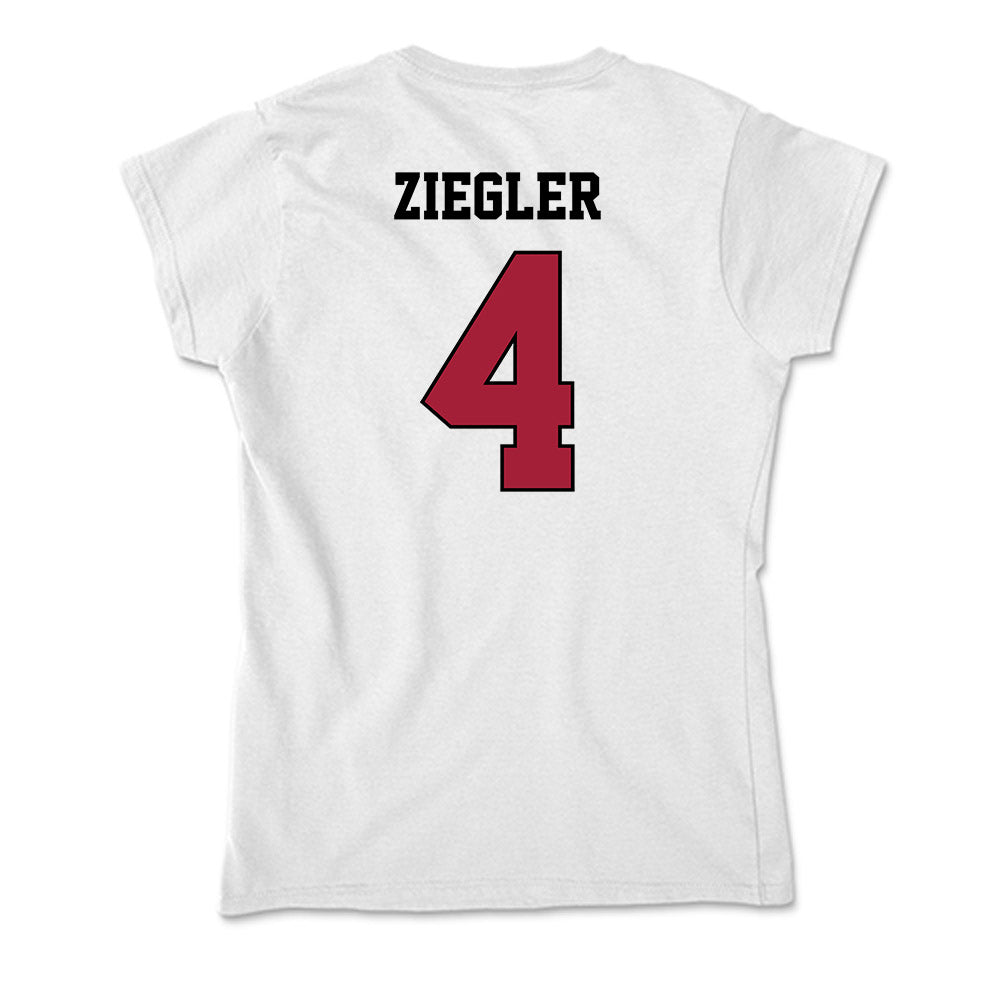 St. Joe's - NCAA Women's Basketball : Laura Ziegler - Soft Style Women’s T-Shirt-1