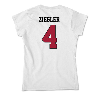 St. Joe's - NCAA Women's Basketball : Laura Ziegler - Soft Style Women’s T-Shirt-1