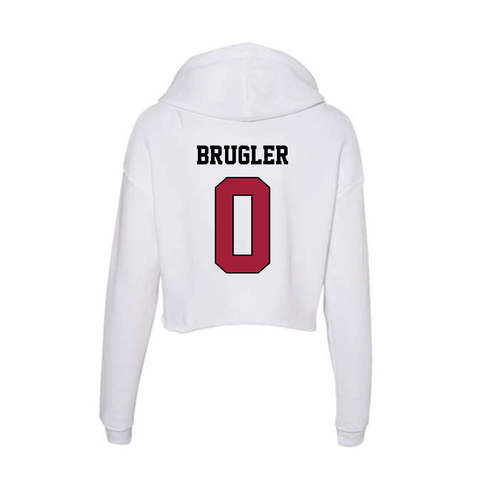 St. Joe's - NCAA Women's Basketball : Talya Brugler - Women's Crop Fleece Hoodie-1