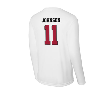 St. Joe's - NCAA Men's Soccer : Luke Johnson - Activewear Long Sleeve T-Shirt-1