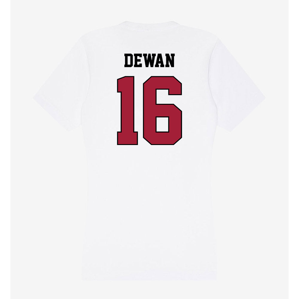 St. Joe's - NCAA Women's Field Hockey : Lily DeWan - Women's V-Neck T-Shirt-1