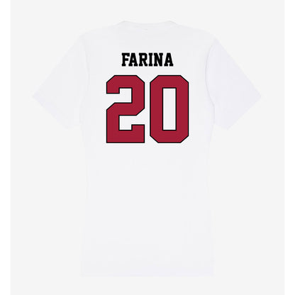 St. Joe's - NCAA Softball : Ava Farina - Women's V-Neck T-Shirt-1