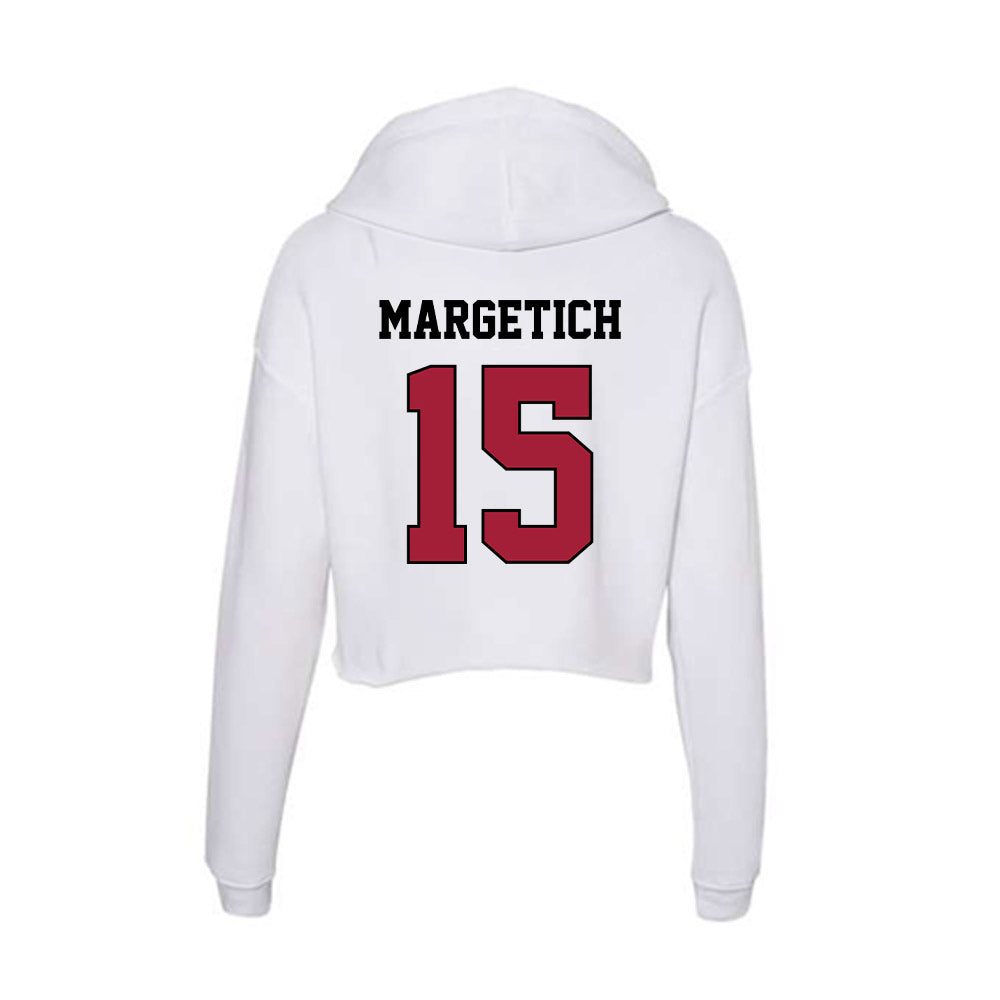 St. Joe's - NCAA Women's Field Hockey : Ciara Margetich - Women's Crop Fleece Hoodie-1