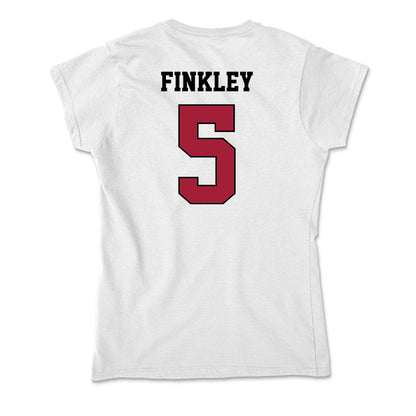 St. Joe's - NCAA Men's Basketball : Anthony Finkley - Soft Style Women’s T-Shirt-1