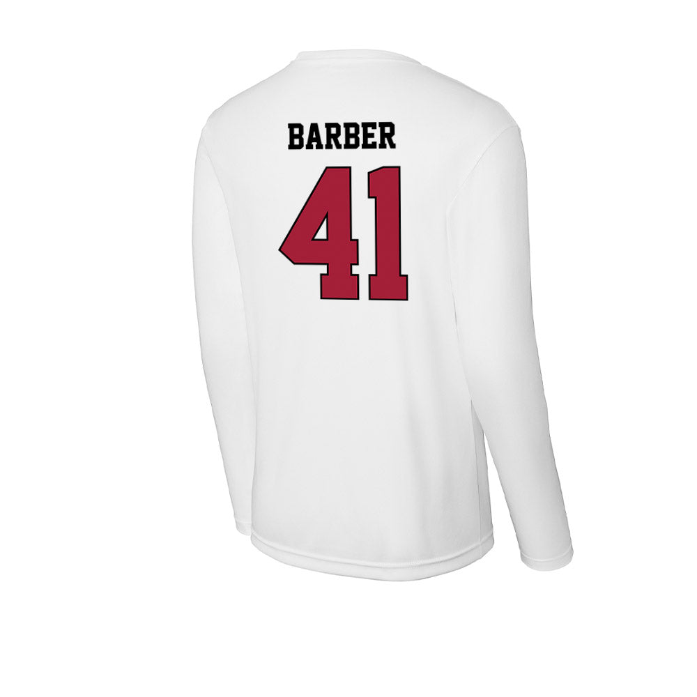 St. Joe's - NCAA Men's Lacrosse : william barber - Activewear Long Sleeve T-Shirt-1