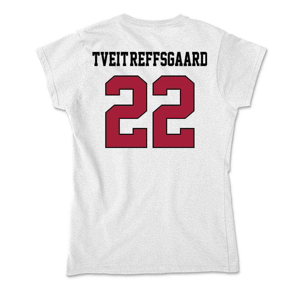 St. Joe's - NCAA Men's Soccer : Herman Tveit-Reffsgaard - Soft Style Women’s T-Shirt-1
