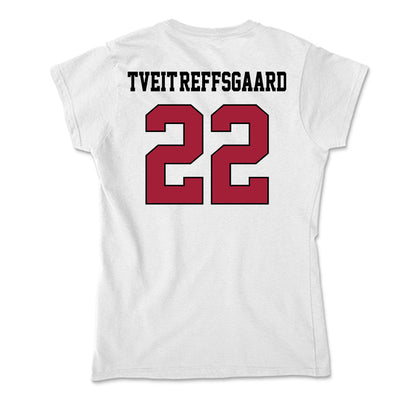 St. Joe's - NCAA Men's Soccer : Herman Tveit-Reffsgaard - Soft Style Women’s T-Shirt-1