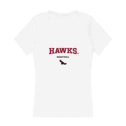 St. Joe's - NCAA Men's Basketball : Mekai Johnson - Women's V-Neck T-Shirt-0