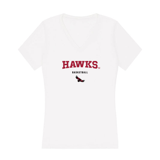 St. Joe's - NCAA Men's Basketball : Mekai Johnson - Women's V-Neck T-Shirt-0