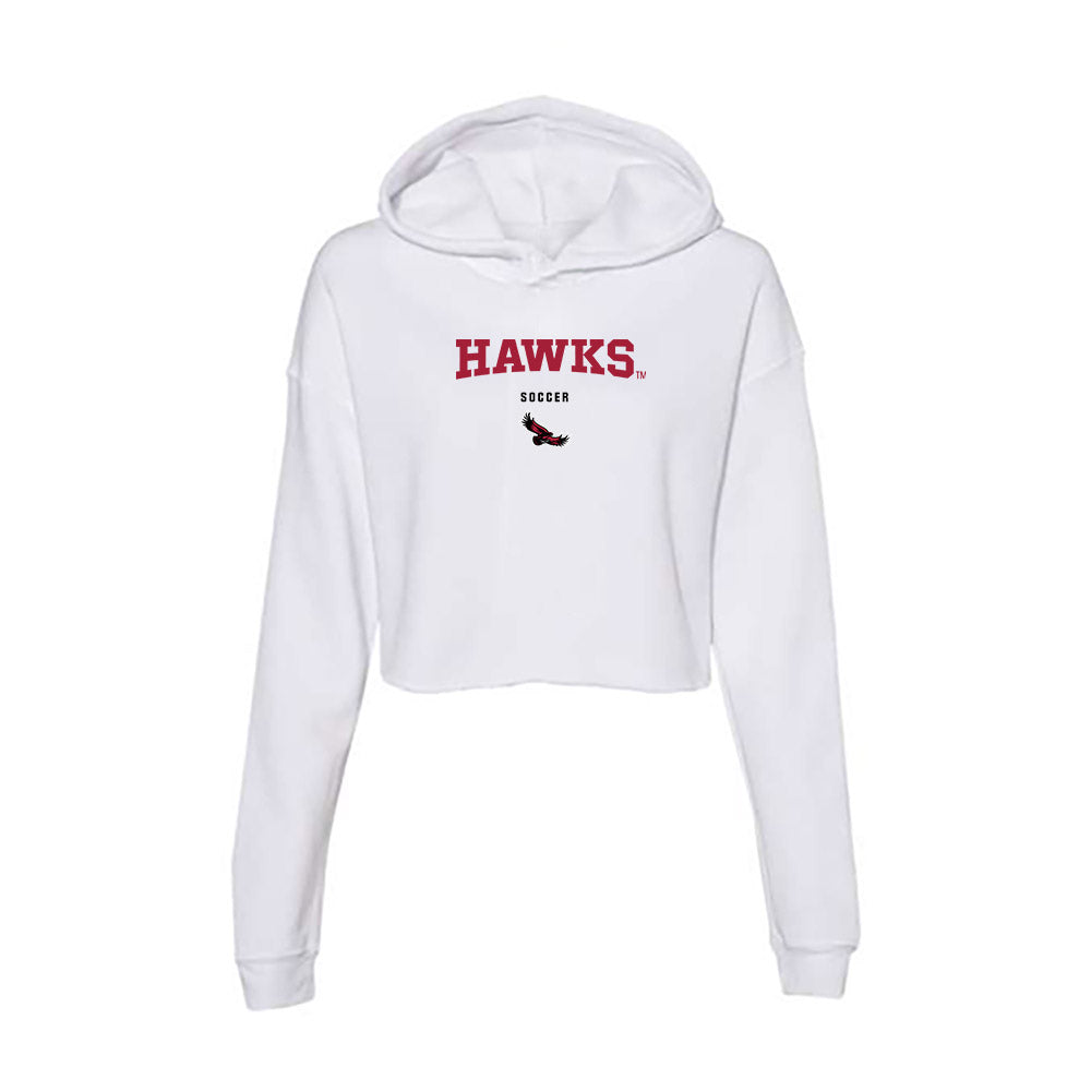 St. Joe's - NCAA Men's Soccer : Lars Henrik Sti Haavie - Women's Crop Fleece Hoodie-0