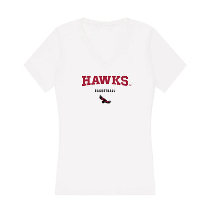 St. Joe's - NCAA Women's Basketball : Emily Knouse - Women's V-Neck T-Shirt-0
