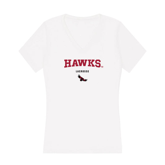 St. Joe's - NCAA Men's Lacrosse : Charlie Giachetti - Women's V-Neck T-Shirt-0