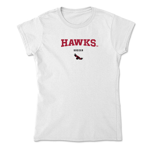 St. Joe's - NCAA Men's Soccer : Carter Fitzgerald - Soft Style Women’s T-Shirt-0