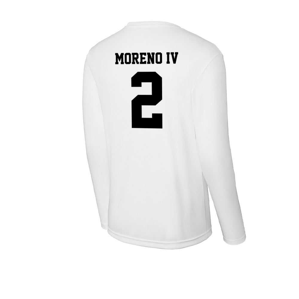 Lamar - NCAA Baseball : Heladio Moreno IV - Activewear Long Sleeve T-Shirt-1