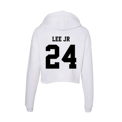 Lamar - NCAA Men's Basketball : Rob Lee Jr - Women's Crop Fleece Hoodie-1