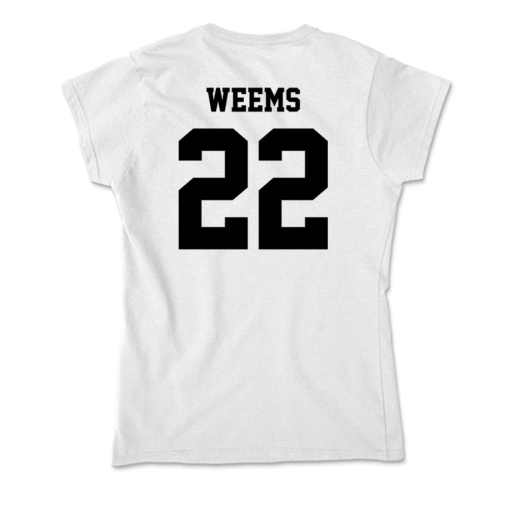 Lamar - NCAA Women's Basketball : Nurjei Weems - Soft Style Women’s T-Shirt-1