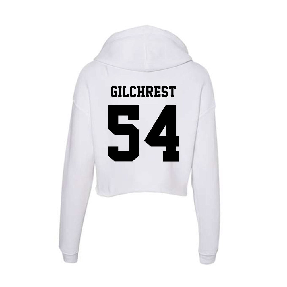 Lamar - NCAA Football : Lane Gilchrest - Women's Crop Fleece Hoodie-1