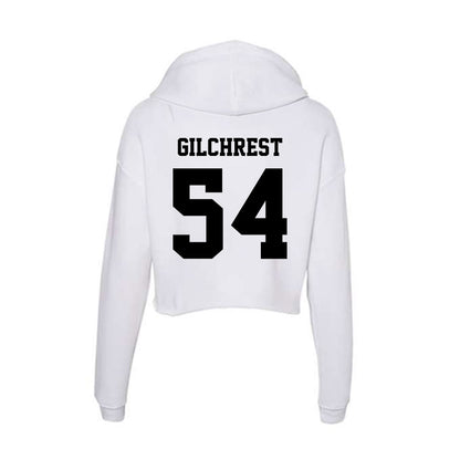 Lamar - NCAA Football : Lane Gilchrest - Women's Crop Fleece Hoodie-1