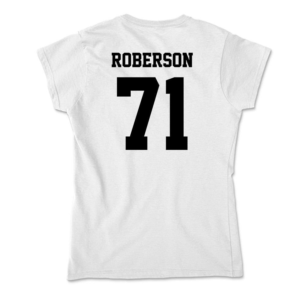 Lamar - NCAA Football : Jevale Roberson - Soft Style Women’s T-Shirt-1