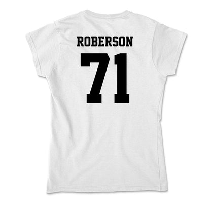 Lamar - NCAA Football : Jevale Roberson - Soft Style Women’s T-Shirt-1