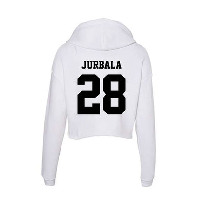 Lamar - NCAA Football : Stephen Jurbala - Women's Crop Fleece Hoodie-1