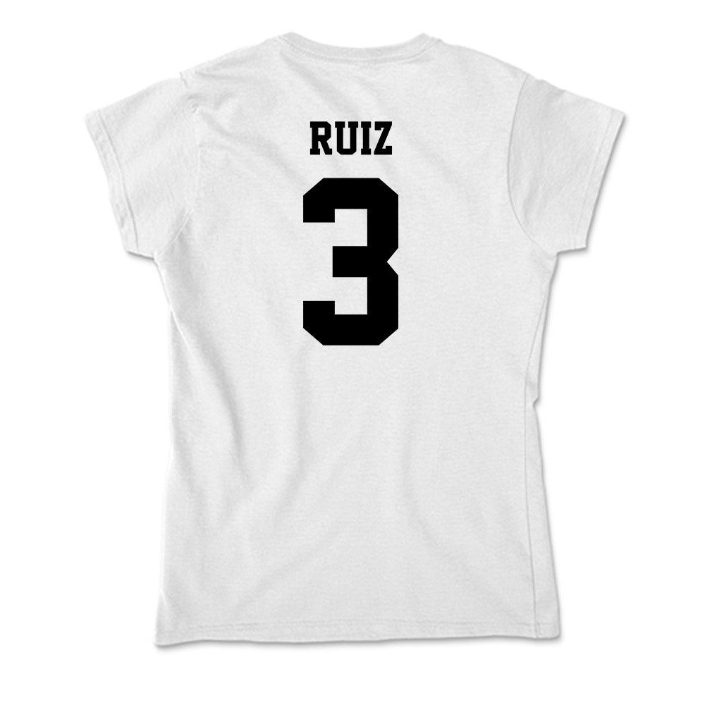 Lamar - NCAA Baseball : Damian Ruiz - Soft Style Women’s T-Shirt-1