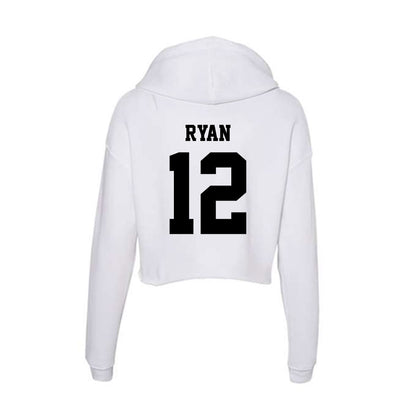 Lamar - NCAA Baseball : Matt Ryan - Women's Crop Fleece Hoodie-1
