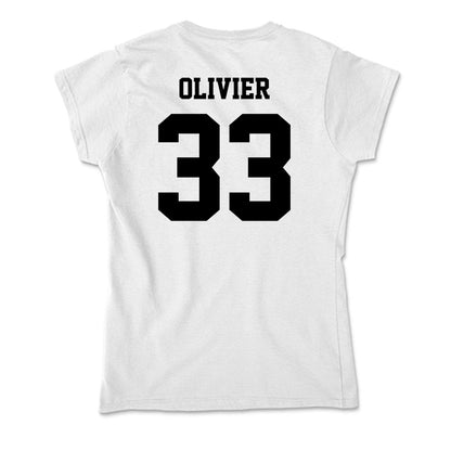 Lamar - NCAA Baseball : Christopher Olivier - Soft Style Women’s T-Shirt-1
