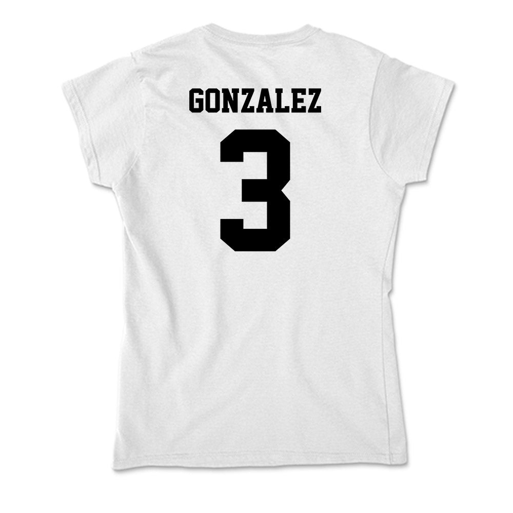 Lamar - NCAA Women's Volleyball : Alexa Gonzalez - Soft Style Women’s T-Shirt-1