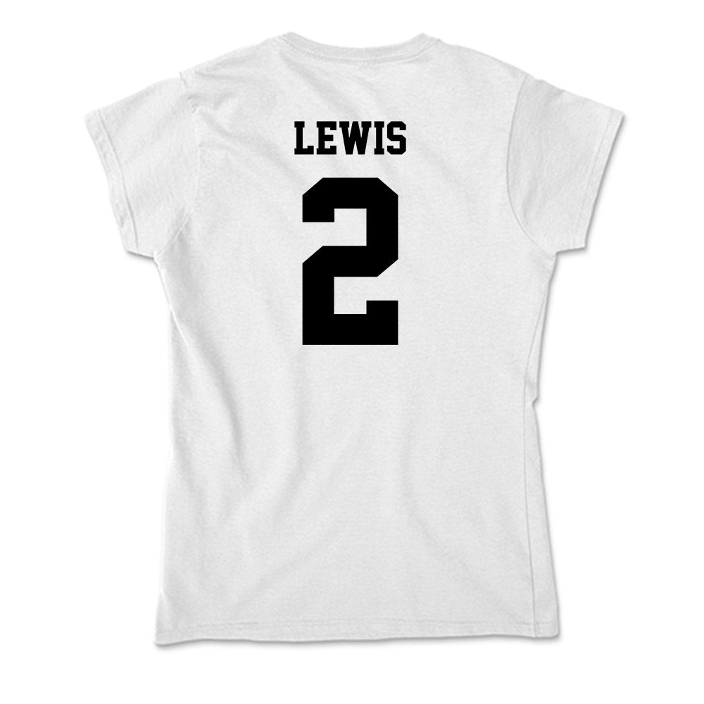 Lamar - NCAA Football : DeJuan Lewis - Soft Style Women’s T-Shirt-1