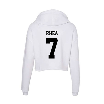 Lamar - NCAA Football : Sevonne Rhea - Women's Crop Fleece Hoodie-1