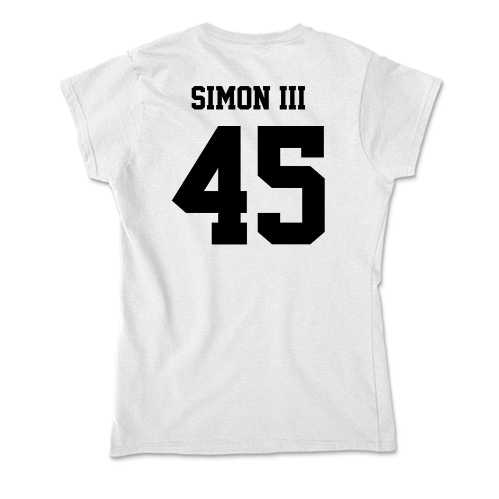 Lamar - NCAA Football : Albert Simon III - Soft Style Women’s T-Shirt-1