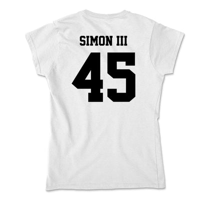 Lamar - NCAA Football : Albert Simon III - Soft Style Women’s T-Shirt-1