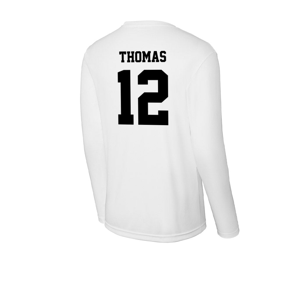 Lamar - NCAA Men's Basketball : Christian Thomas - Activewear Long Sleeve T-Shirt-1