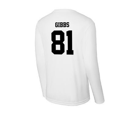 Lamar - NCAA Football : Devyn Gibbs - Performance Long Sleeve T-Shirt-1