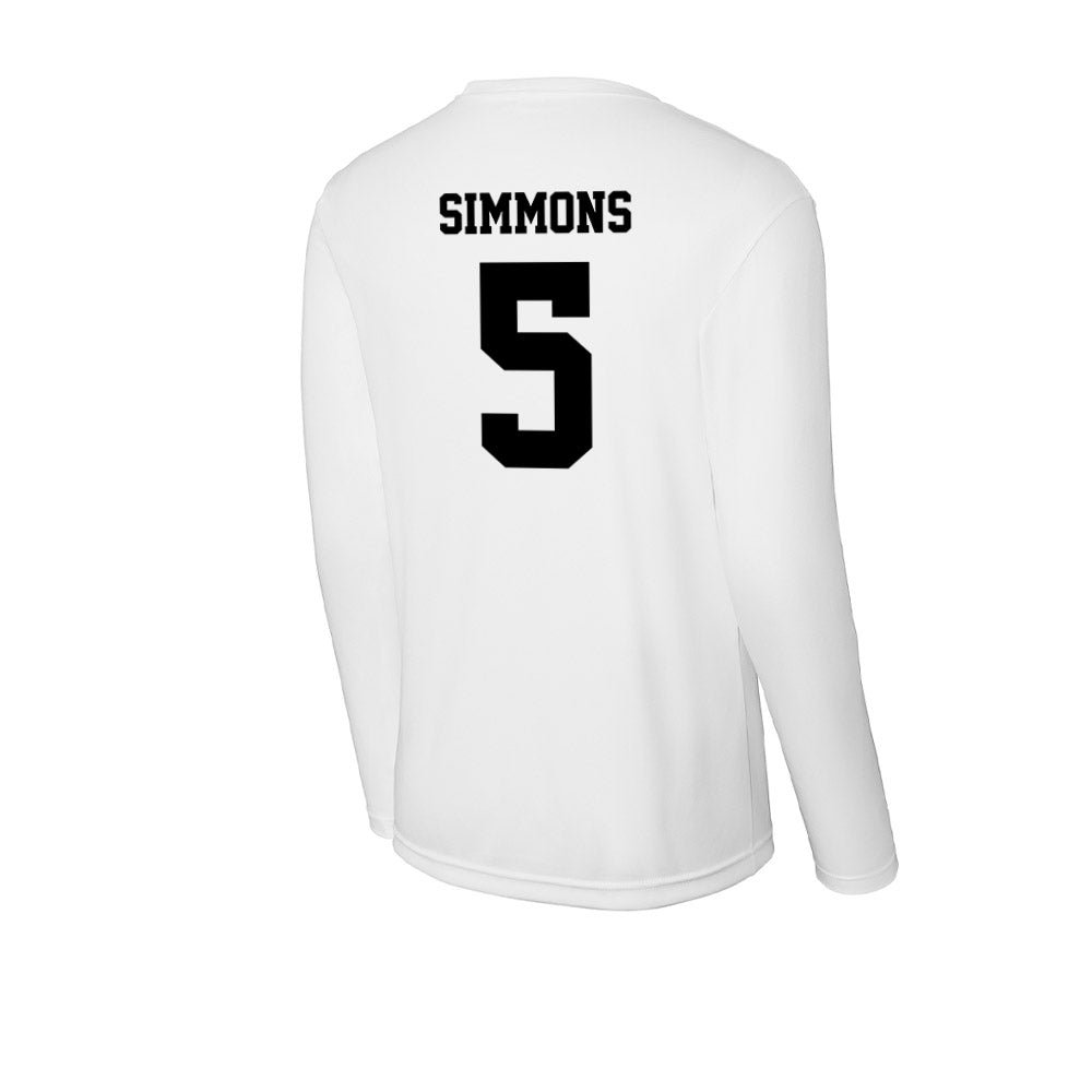 Lamar - NCAA Football : Brit Simmons - Activewear Long Sleeve T-Shirt-1