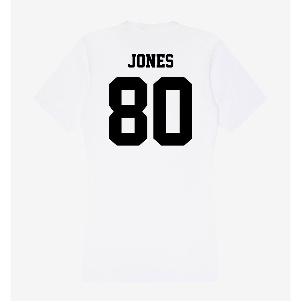 Lamar - NCAA Football : Nyir Jones - Women's V-Neck T-Shirt-1