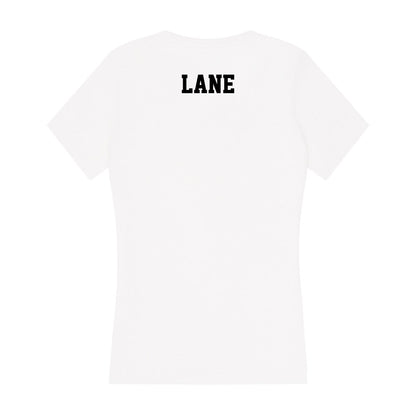 Lamar - NCAA Men's Track & Field : Robine Lane - Women's V-Neck T-Shirt-1